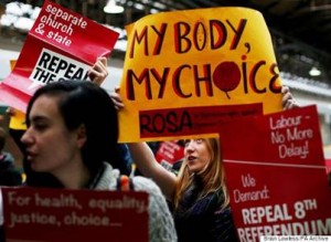 Women in Northern Irelandrepealing the 8th amendment of abortion law